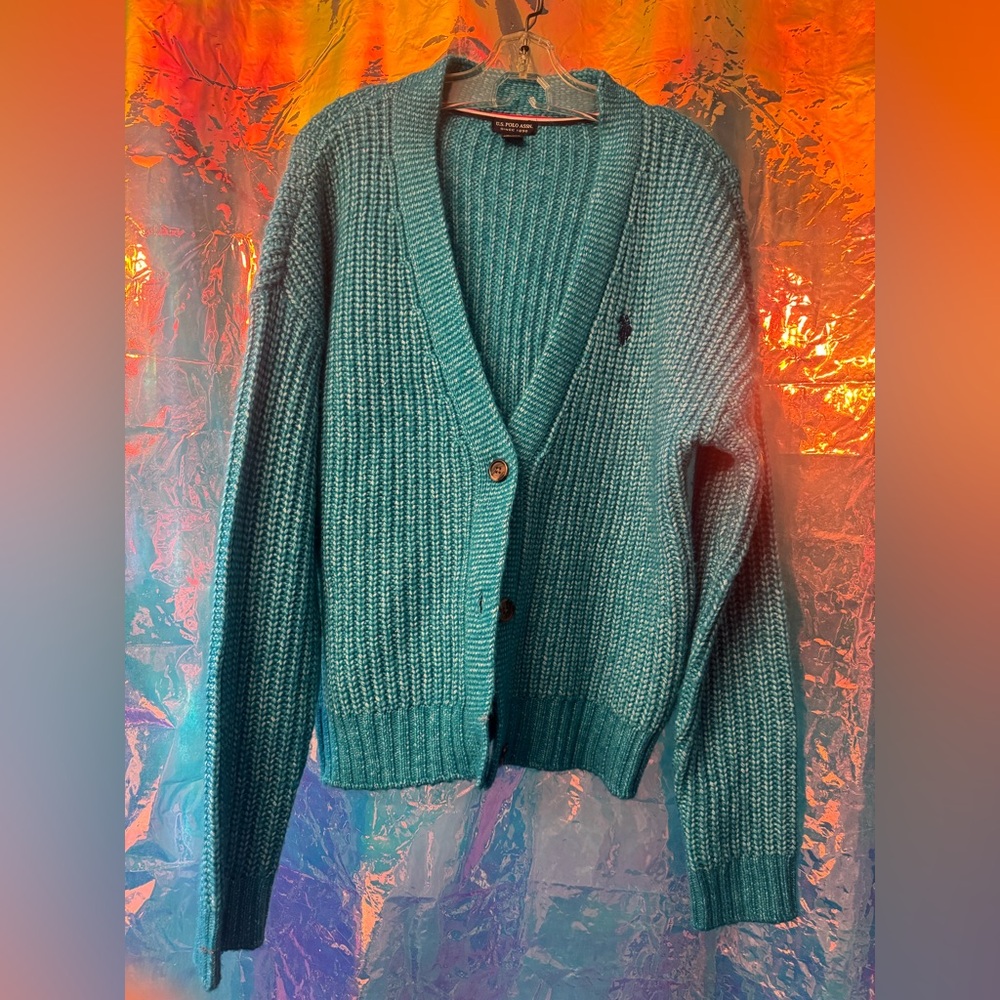 U.S. Polo Assn. (Ralph Lauren) Blue Knit Sweater